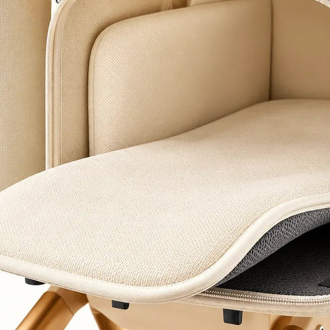 Water-resistant fabric detail