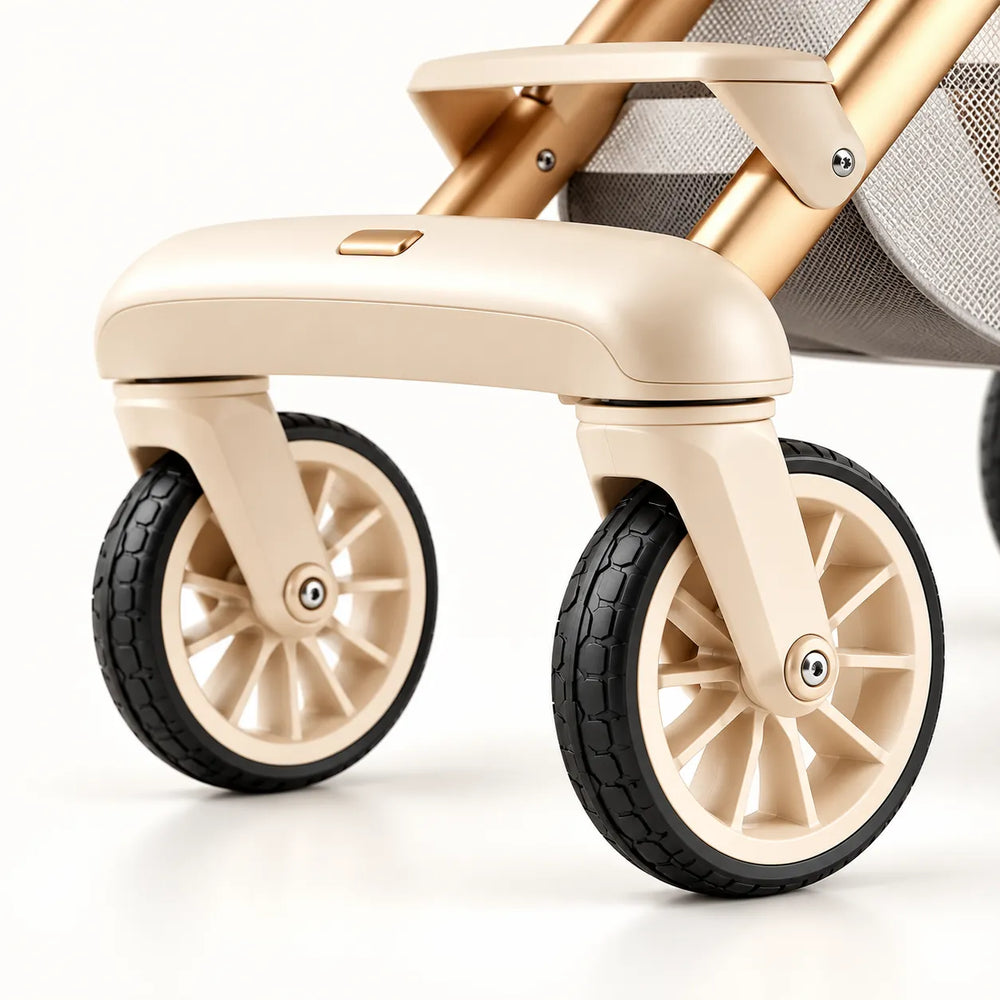 360° Swivel Front Wheels